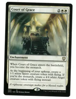 MTG Court of Grace Phyrexia All Will Be One Magic The Gathering TCG - Image 1