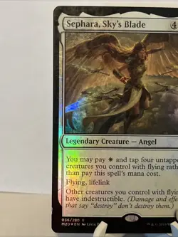 Sephara, Sky's Blade #36 - Core Set 2020 – Rare – Lightly Played - Image 2