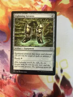 Lightning Greaves #331 (NM) Forgotten Realms AFC Magic MTG - Image 1