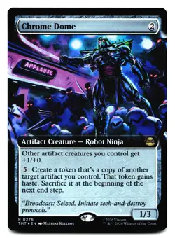 Chrome Dome #172 Teenage Mutant Ninja Turtles Foil - Image 1