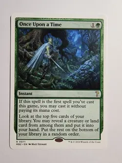 Once Upon a Time (White Border) Mystery Booster 2 Regular - Image 1