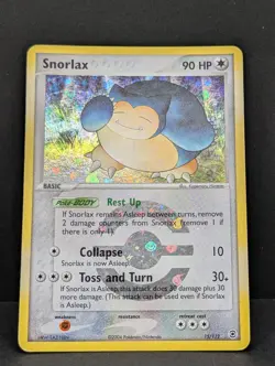Snorlax 15/112 FireRed & LeafGreen Reverse Holo Ultra Rare Pokemon TCG MP+ - Image 3