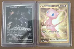 Mewtwo 052 Promo / Mew Ex 205 Pokemon - 2 Card Lot! - Image 1