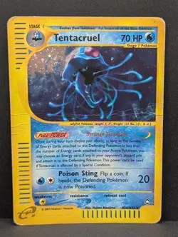 Tentacruel H26/H32 Aquapolis Holo Rare Pokemon TCG Nintendo e-reader - Image 1