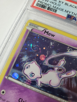 PSA 8 - Mew XY192 with Clean Holo Swirl 🌀 - Pokemon TCG Black Star Promo - Image 2