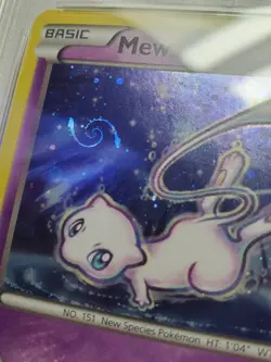 PSA 8 - Mew XY192 with Clean Holo Swirl 🌀 - Pokemon TCG Black Star Promo - Image 3