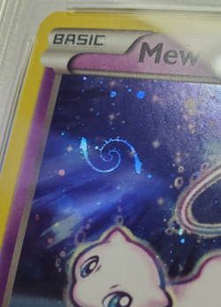 PSA 8 - Mew XY192 with Clean Holo Swirl 🌀 - Pokemon TCG Black Star Promo - Image 4