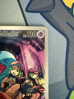 Pokemon TCG Team Rockets Wobbuffet 203 Pokemon Center Stamped Promo SOLO -NM- - Image 5