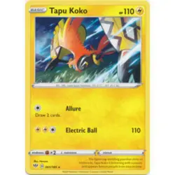 Tapu Koko - 061/189 - Non-Holo Theme Deck Exclusive NM, English Pokemon Theme De - Image 1