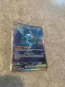 Blastoise ex 200/165 Special Illustration Rare SIR Pokemon 151 Full Art NM - Image 1