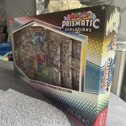 Pokemon TCG Prismatic Evolutions Lucario Ex + Tyranitar Ex Premium Collection - Image 5