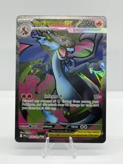 Pokemon TCG Mega Charizard X EX Phantasmal Flames 109/094 Ultra Rare Holo - Image 1