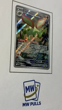 Pokemon Flygon 101/094 Me02: Phantasmal Flames Illustration Rare Full Art Holo - Image 2