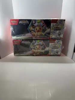 Pokemon Prismatic Evolutions Booster Bundle And Surprise Box 2 Pack. SET OF 2 - Image 1