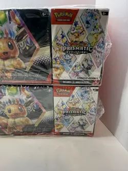 Pokemon Prismatic Evolutions Booster Bundle And Surprise Box 2 Pack. SET OF 2 - Image 2