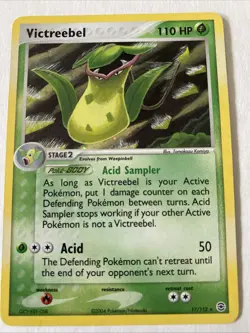 Pokemon TCG EX FireRed & LeafGreen Victreebel 17/112 Holo Very Nice Look Rare - Image 1