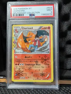 Pokemon Charizard XY Generations Radiant Coll. #RC5 PSA 9 Mint - Image 1
