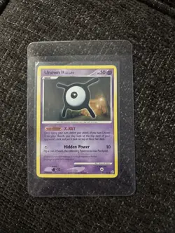 Vintage Pokemon Unown [X] 71/132 Secret Wonders Uncommon NM - Image 1