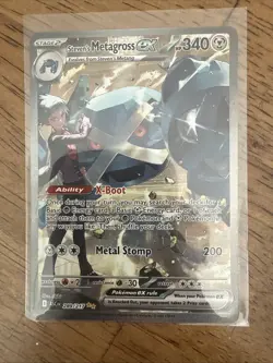 Steven’s Metagross EX 289/217 Full Art Ascended Heroes NM Pack Fresh Pokemon TCG - Image 1