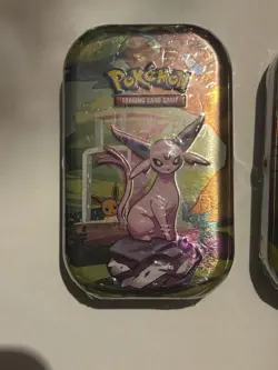Lot of 2 Prismatic Evolutions Mini Tin - Umbreon And Espeon Art - Pokemon TCG - Image 3