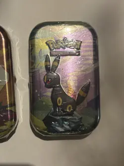Lot of 2 Prismatic Evolutions Mini Tin - Umbreon And Espeon Art - Pokemon TCG - Image 4