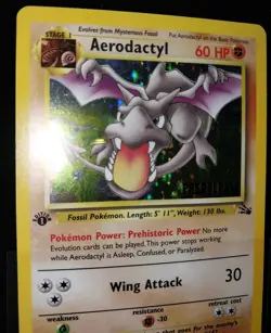 1st Edition Aerodactyl (Prerelease) 01/62 Wotc Pokemon Promo Holo - Image 5