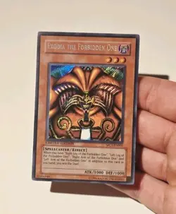 Exodia the Forbidden One MC1-EN001 Secret Rare Limited Edition LP - Image 3