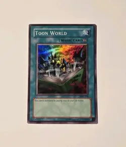 Yugioh Toon World MRL-076 Super Rare MP - Image 1