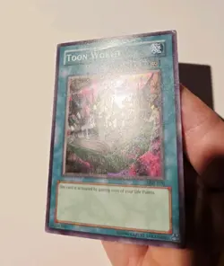 Yugioh Toon World MRL-076 Super Rare MP - Image 3