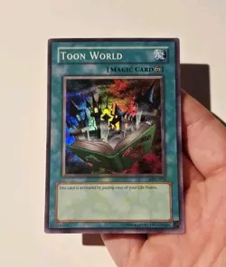 Yugioh Toon World MRL-076 Super Rare MP - Image 4