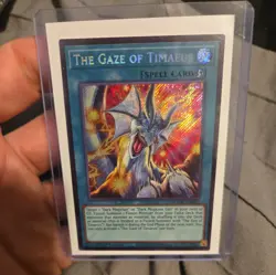 The Gaze of Timaeus (Secret Rare) Maze of Muertos MZMU-EN013 Secret Rare - Image 1