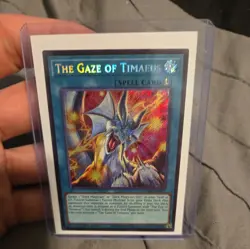 The Gaze of Timaeus (Secret Rare) Maze of Muertos MZMU-EN013 Secret Rare - Image 3