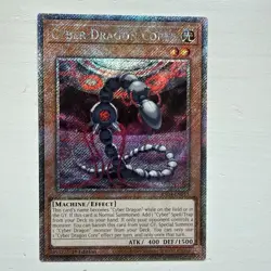 Yugioh RA04-EN013 - Cyber Dragon Core - Platinum Secret Rare - Image 1