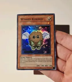 Yugioh Winged Kuriboh TLM-EN005 Super Rare LP - Image 3