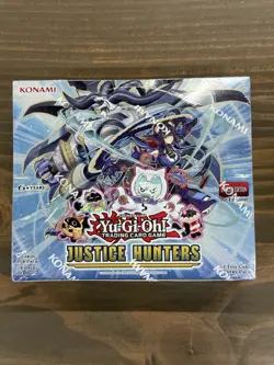 Yugioh Justice Hunters Booster Box 1st Edition Factory Sealed 24 Packs! - Image 1
