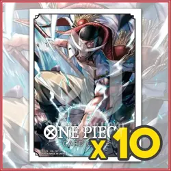 ONE PIECE TCG: EDWARD.NEWGATE WHITEBEARD (10) SLEEVES OFFICIAL BANDAI🔥 - Image 1