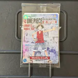 One Piece Monkey.D.Luffy P-055 US Voyage Promo Basketball New Sealed - Image 1