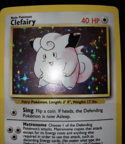 Pokemon TCG Base Set 5/102 Clefairy Holo - Image 4