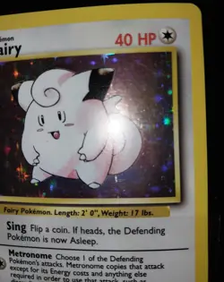 Pokemon TCG Base Set 5/102 Clefairy Holo - Image 5