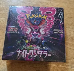 Pokemon Japanese Night Wanderer SV6a Booster Box Factory Shrink Sealed 30ct - Image 1