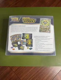 Surging Sparks Pokemon Center Elite Trainer Box ETB Sealed w/Soft Protector - Image 3