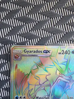 Gyarados GX 112/111 - Pokemon TCG Crimson Invasion - Secret Rare Rainbow - NM - Image 2
