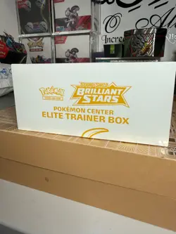POKEMON CENTER Brilliant Stars Elite Trainer Box New & Sealed - Image 4