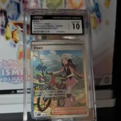 Pokemon TCG Dawn 129/094 Phantasmal Flames Special Illustration Rare Holo CGC 10 - Image 2