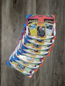 8X Unova Two Pack Blister Forces of Nature Trio Fusion Strike Sealed Pokemon TCG - Image 1