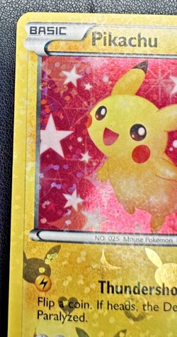 2013 Pokemon RC7/RC25 Pikachu Legendary Treasures Holo - Image 2