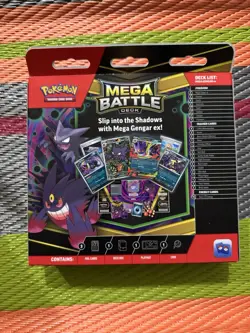 Pokemon TCG Mega Battle Deck Mega Gengar Ex Factory Sealed Brand New Sealed - Image 2
