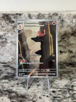 Pokemon Charmeleon Illustration Rare Holo Scarlet Violet 151 169/165 Near Mint - Image 1