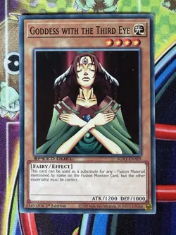 Yugioh Goddess With The Third Eye SGX1-ENA05 Single - Image 1