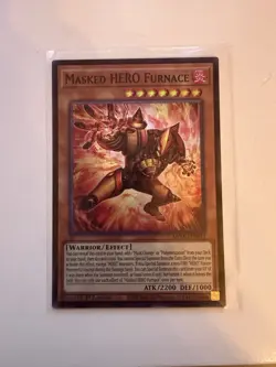 x3 Yu-Gi-Oh! Masked HERO Furnace Warrior MZMU-EN015, 1st Edition, NM - Image 2